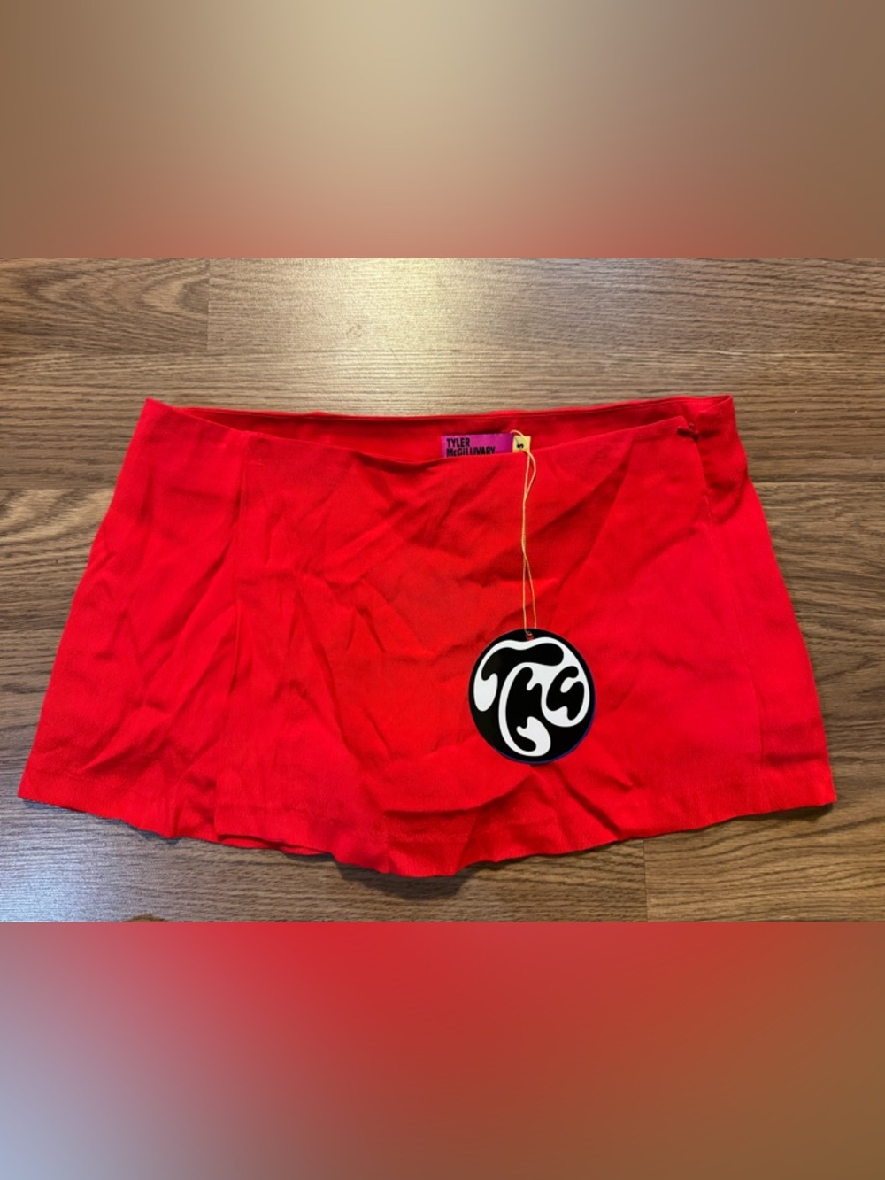 Tyler McGilliVary  Red Mini Skort